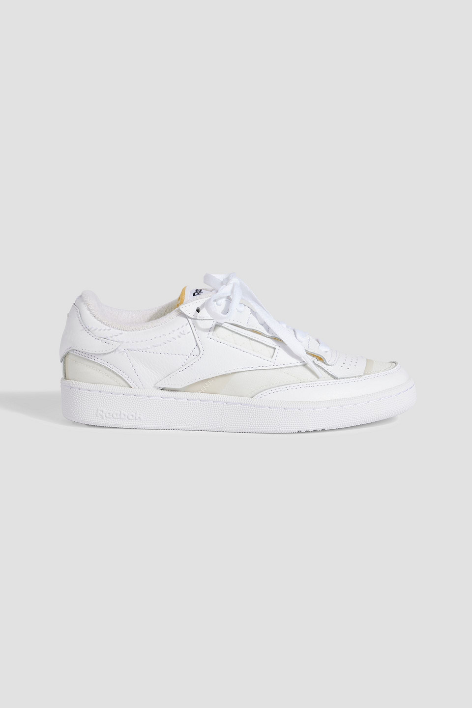 Club C mesh and leather sneakers