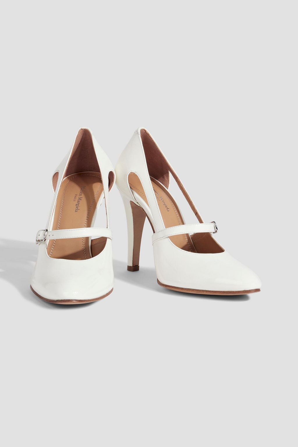 MAISON MARGIELA Patent-leather Mary Jane pumps