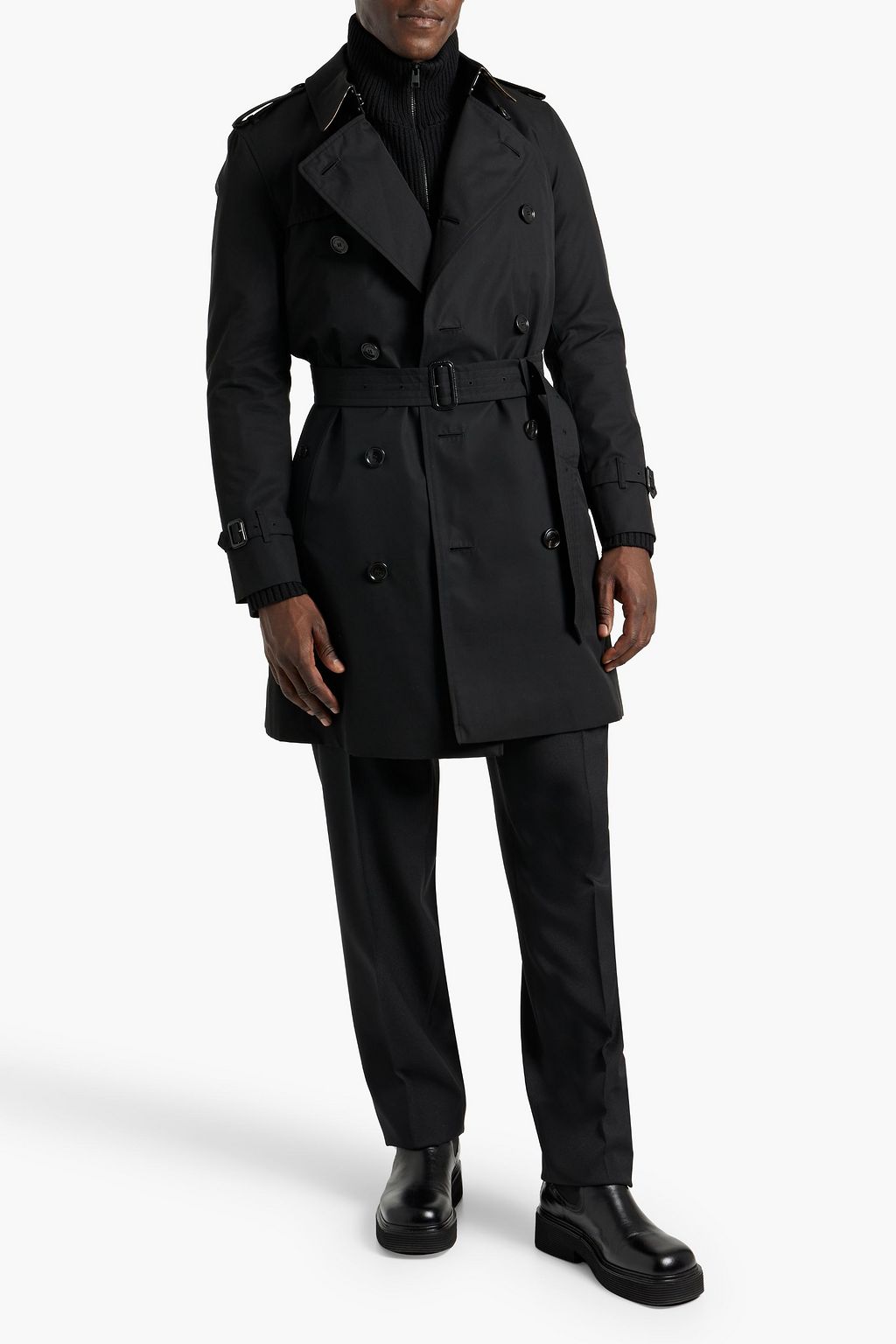 BURBERRY Cotton-gabardine trench coat