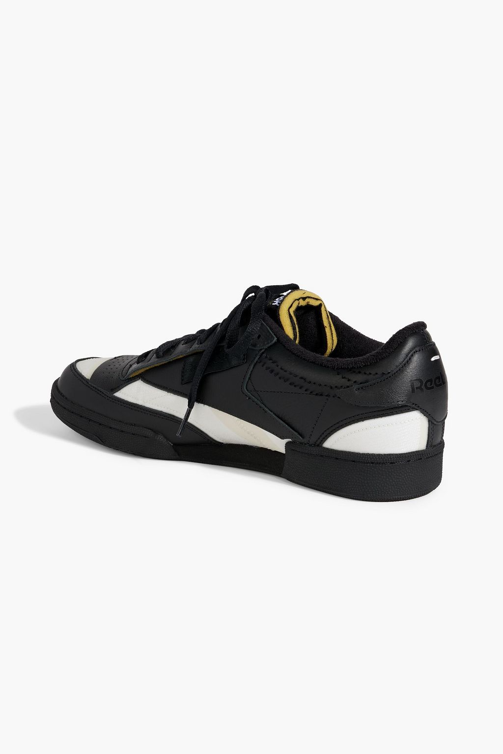 MAISON MARGIELA X REEBOK Club C mesh and leather sneakers