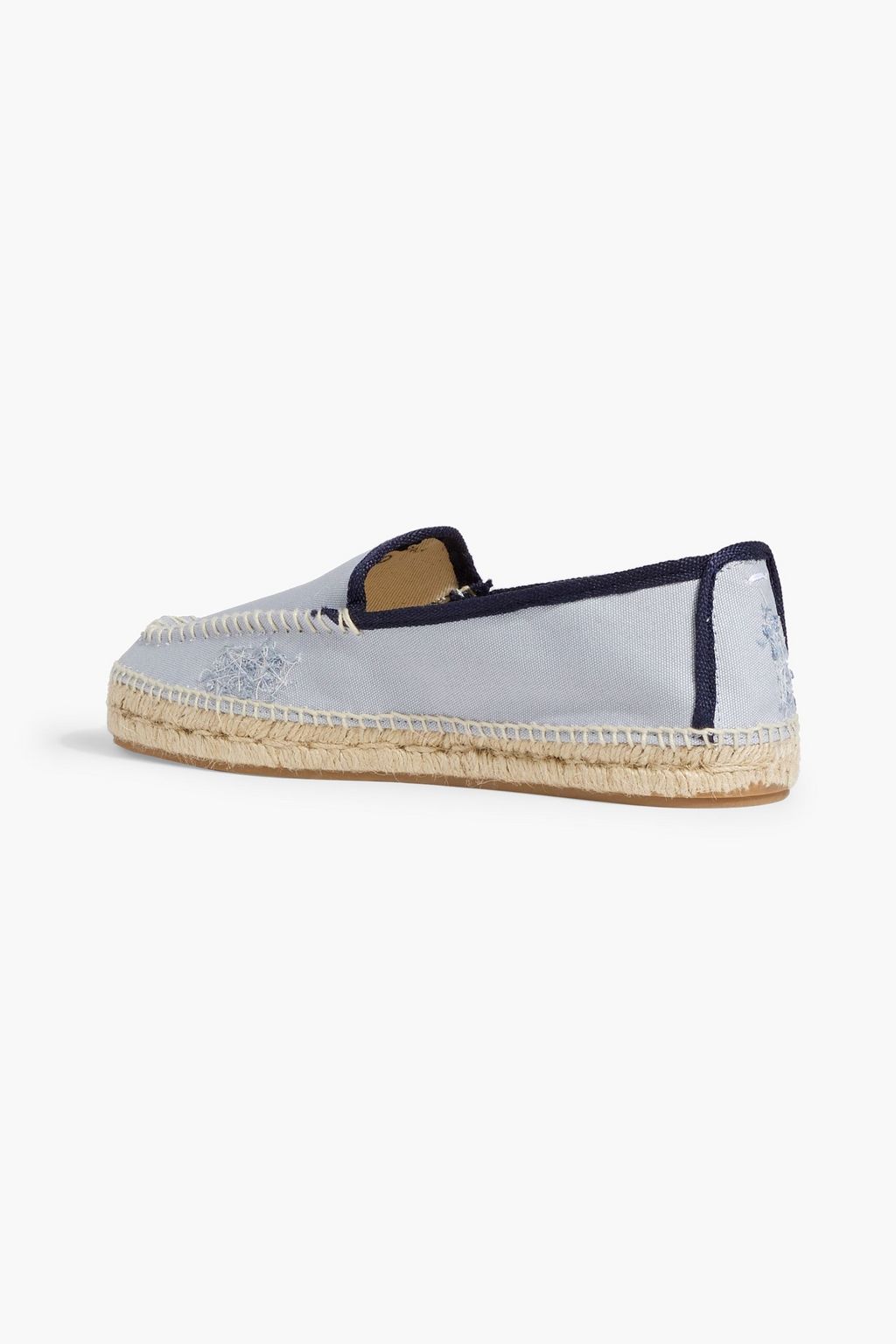 MAISON MARGIELA Embroidered canvas espadrilles