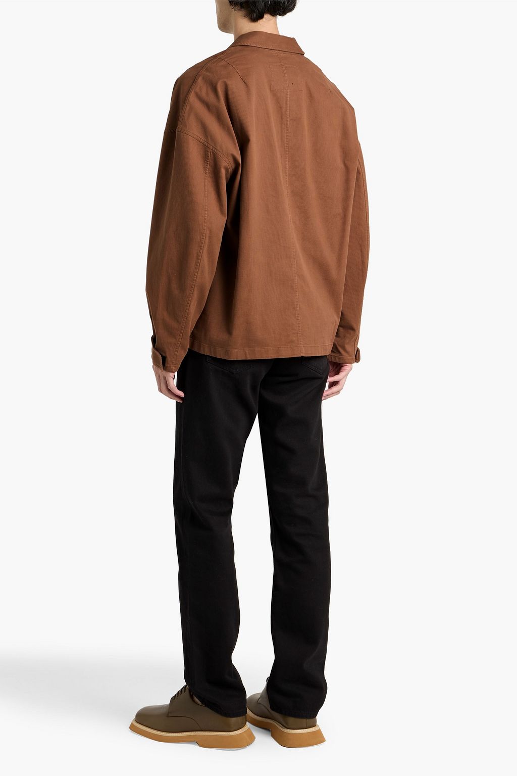 RAG & BONE جاكيت "ميرسر" من المخمل المضلّع المصنوع من مزيج من القطن والمخمل المضلّع