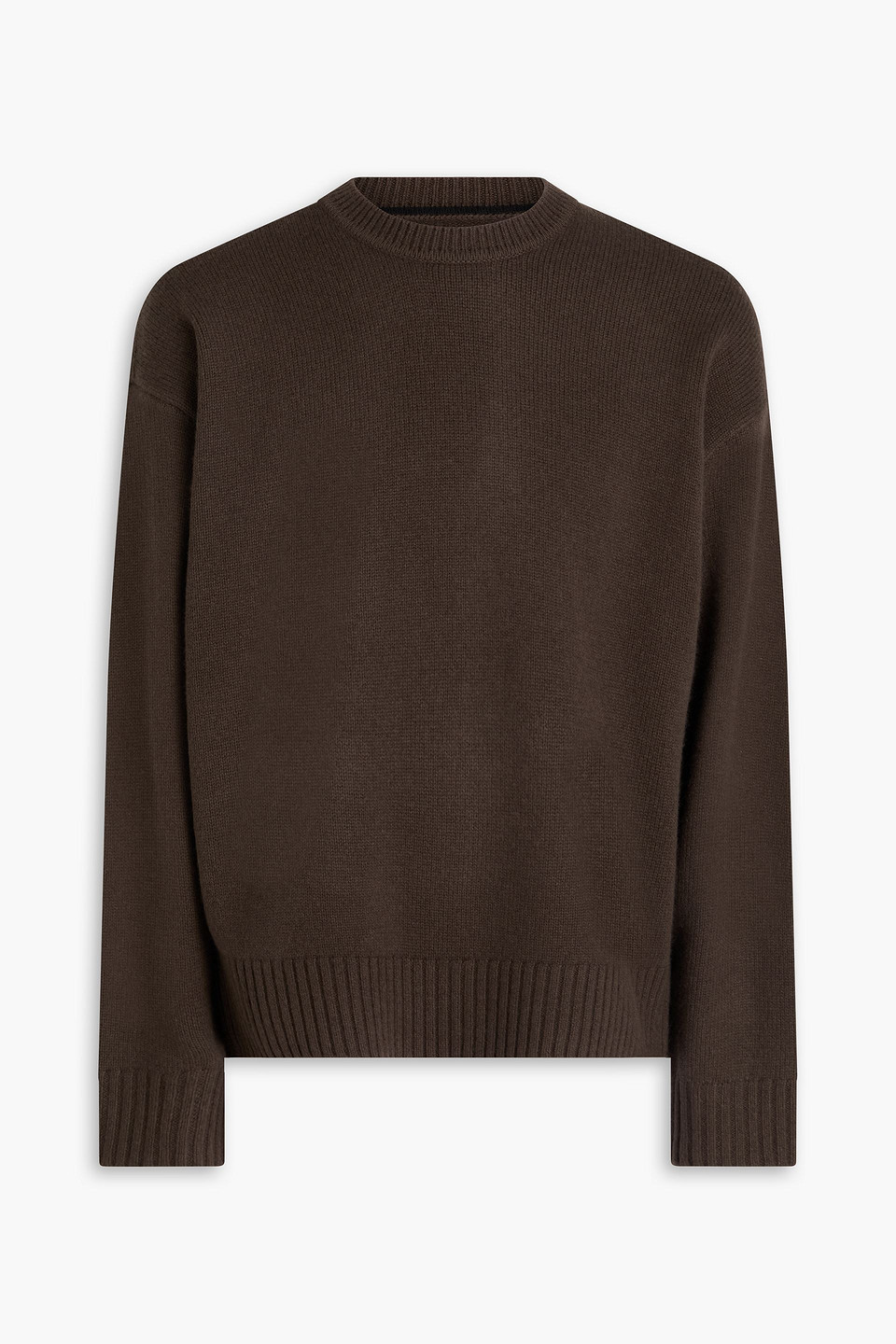 Rag & Bone Clarkson Wool Sweater In Brown