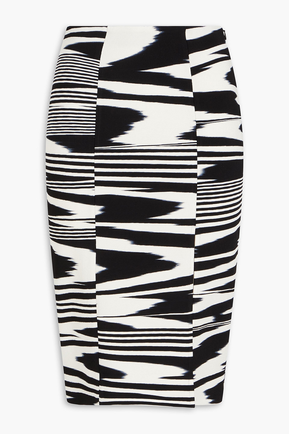 Missoni - Space-dyed stretch-knit skirt - Black - IT 42