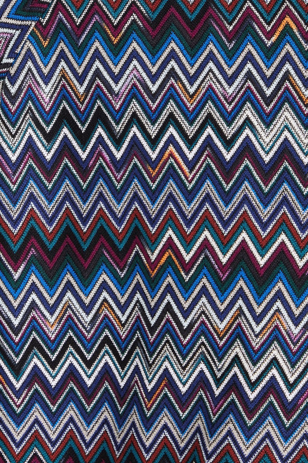 MISSONI Crochet-knit cotton-blend bomber jacket