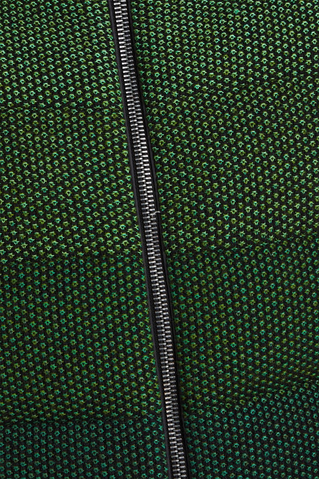 MISSONI Dégradé quilted bouclé-knit down vest