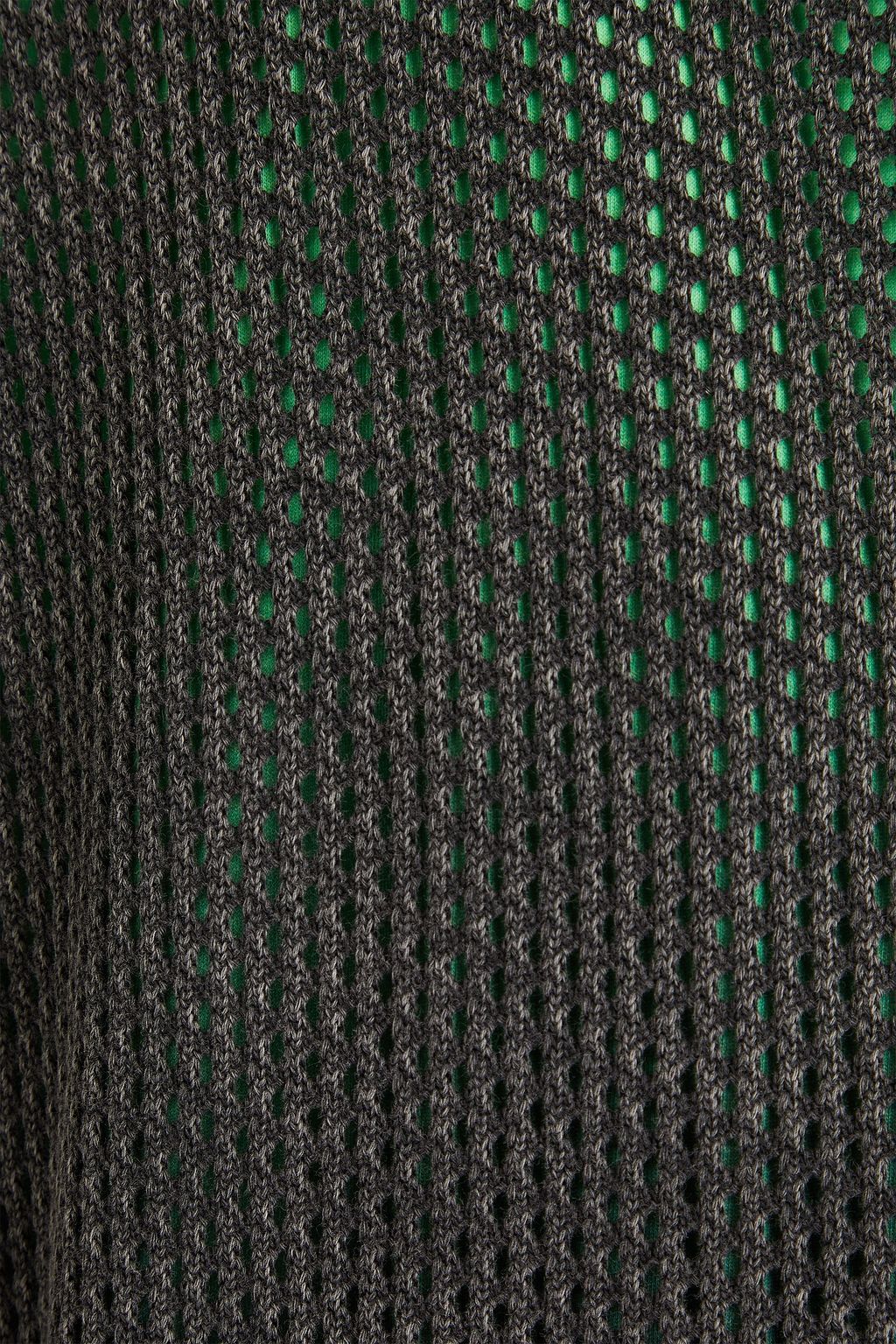 MISSONI كنزة رياضية من القطن بنسيج بحبكة مفتوحة