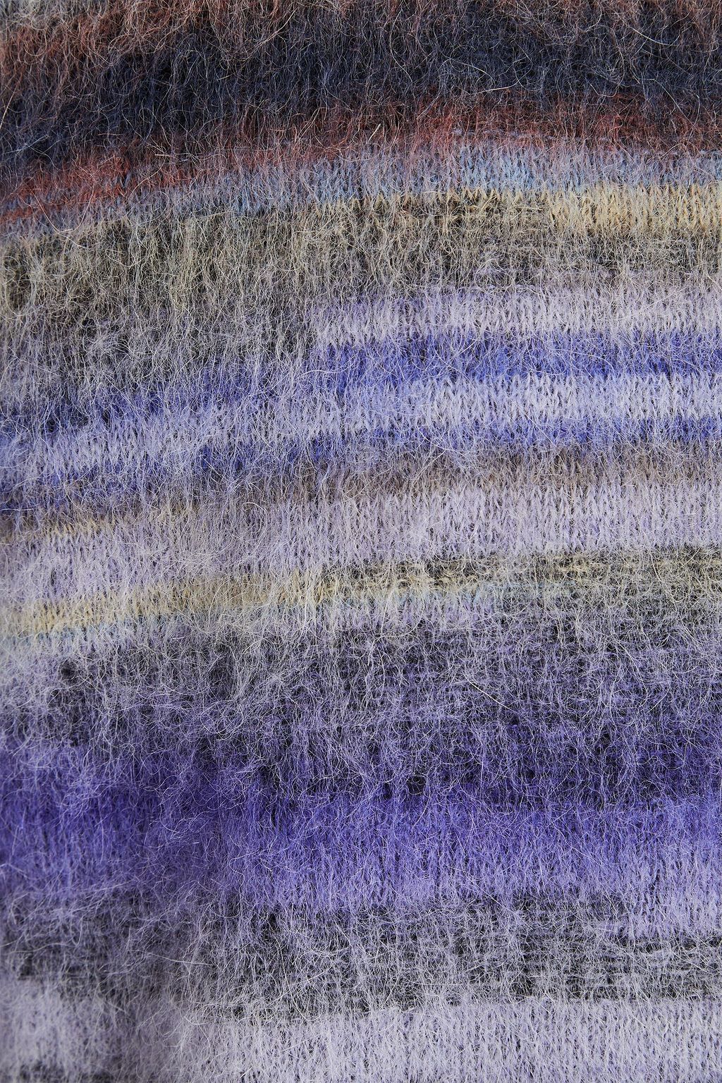 MISSONI Brushed striped knitted sweater