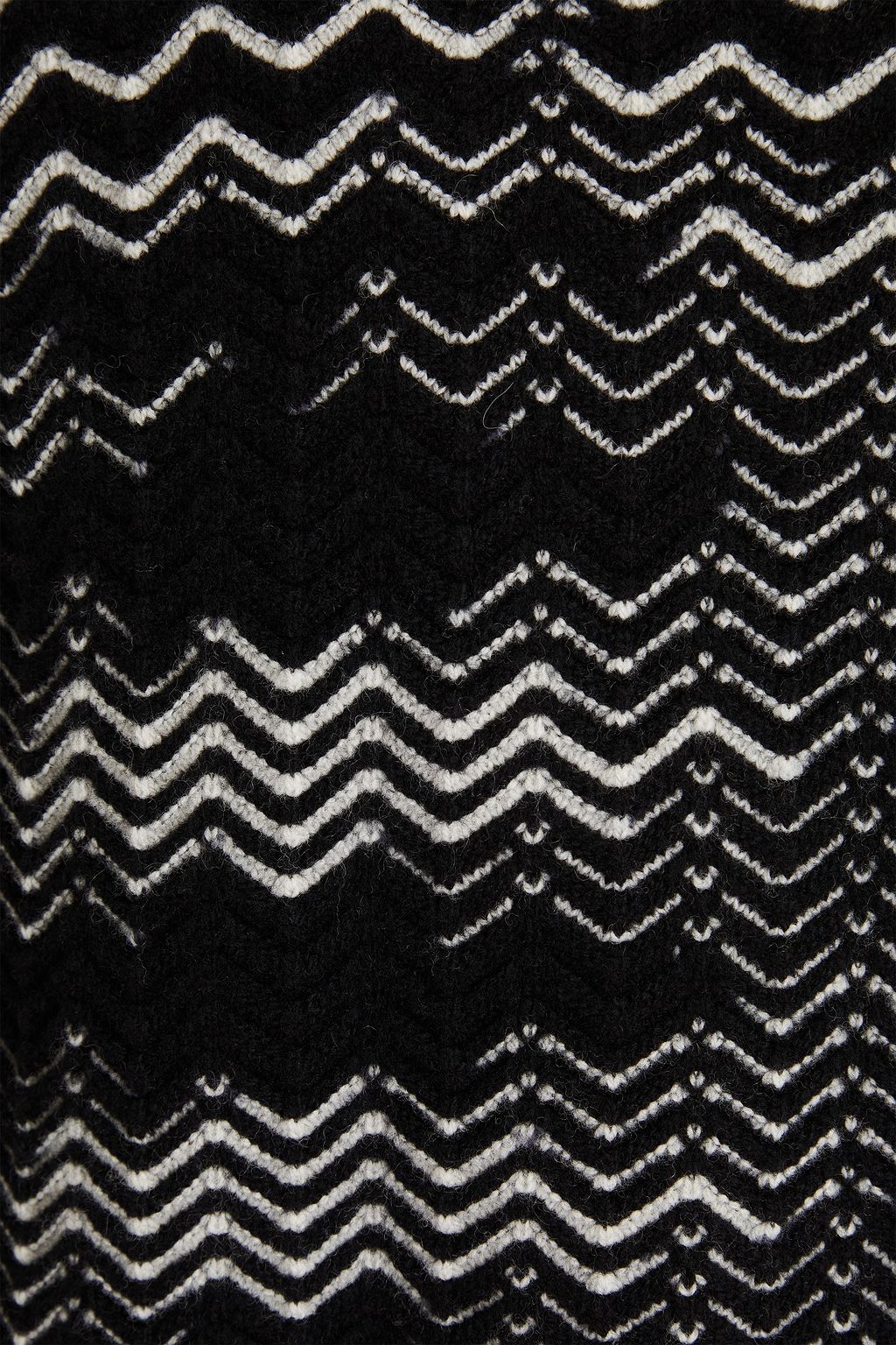 MISSONI كنزة رياضية من مزيج الصوف بحبكة كروشيه