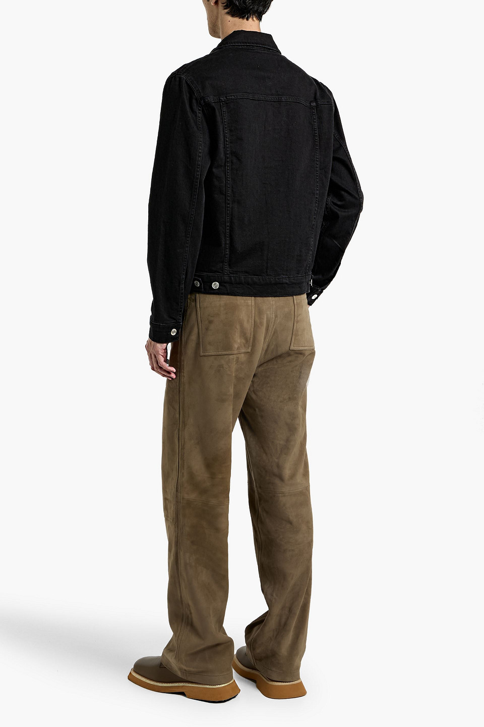 Frame Heritage Denim Jacket In Black