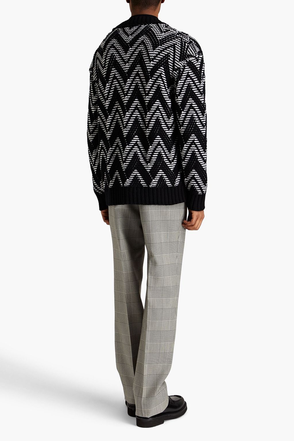 MISSONI كارديغان من الصوف بحبكة جاكار