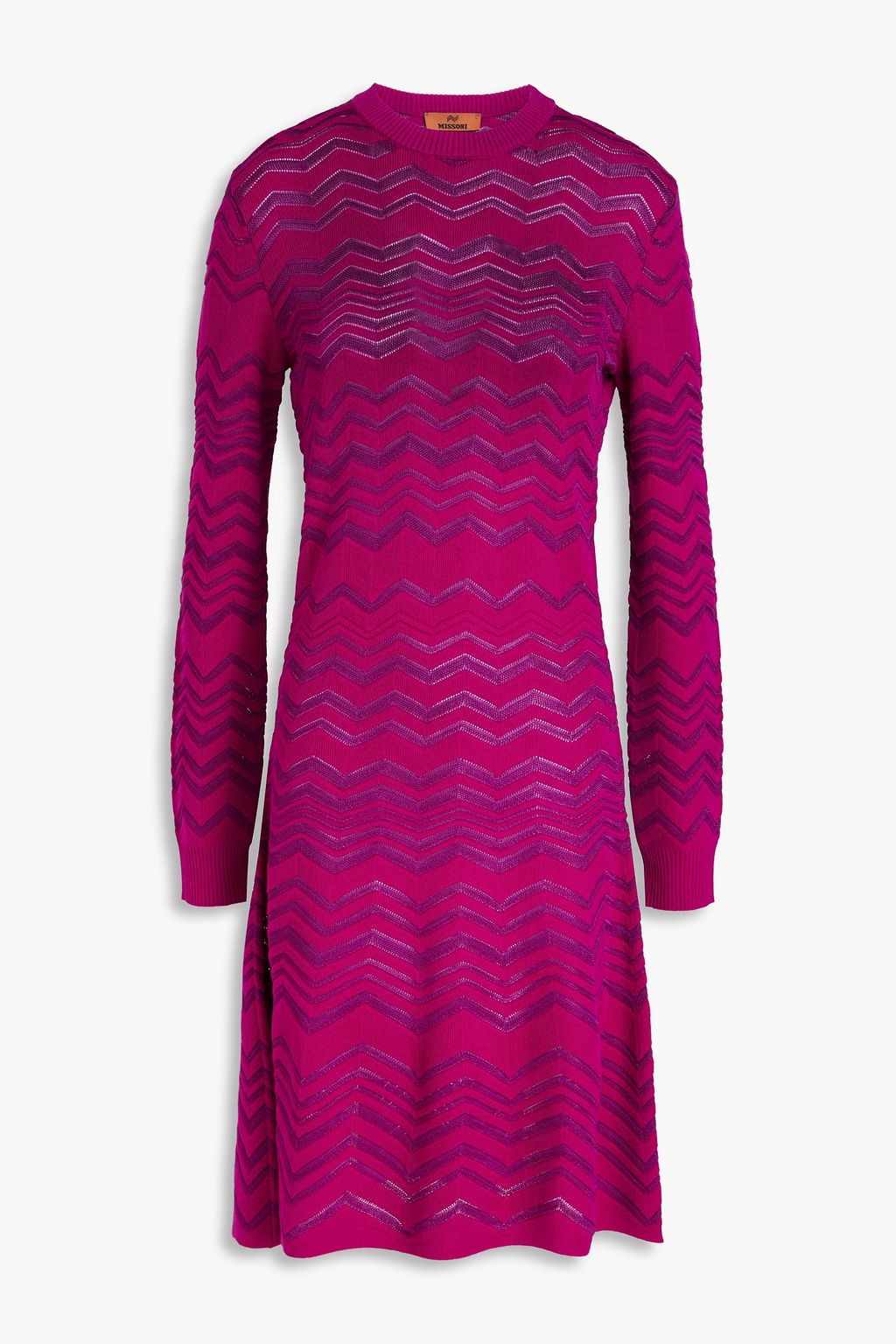 MISSONI Crochet knit wool blend dress THE OUTNET