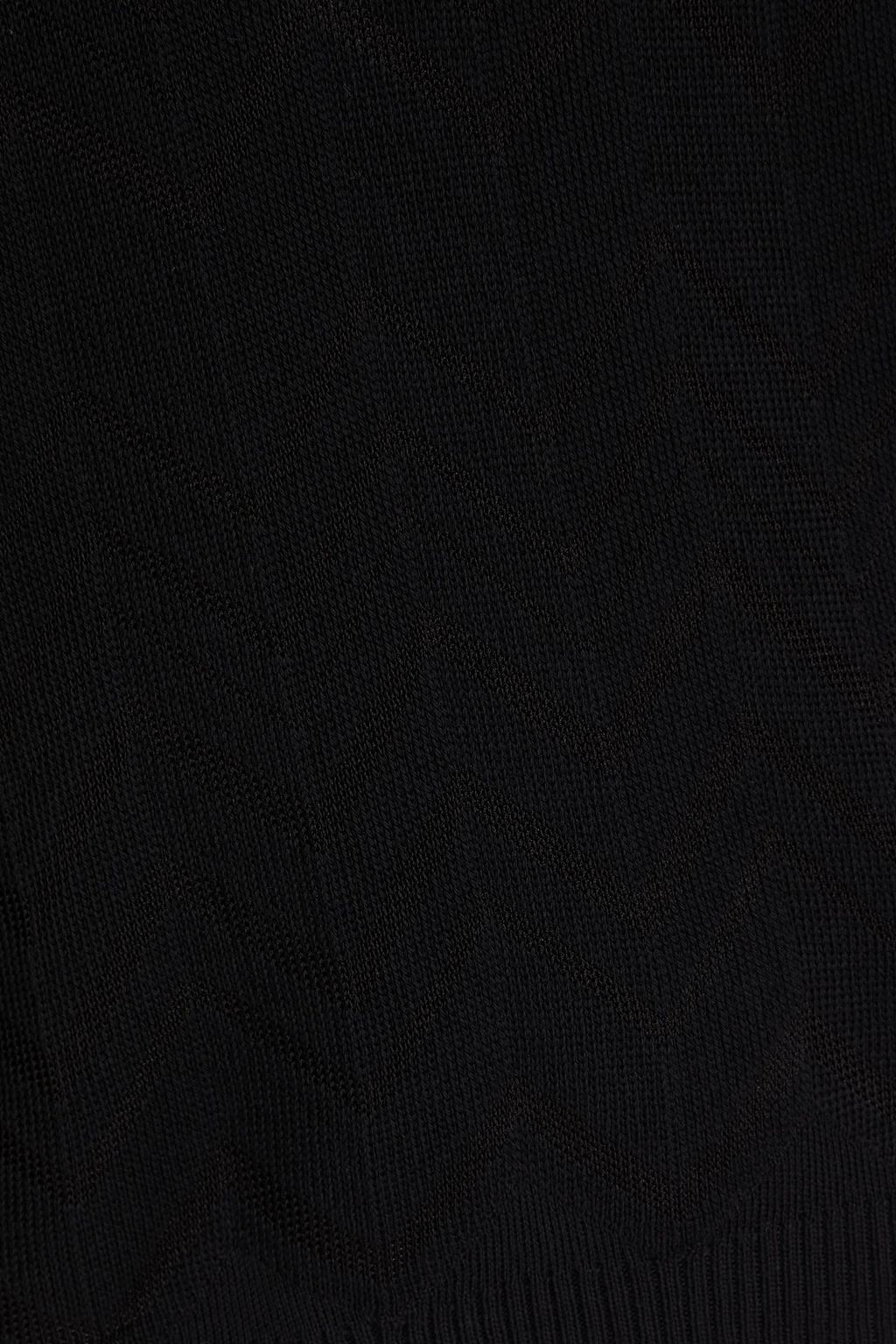 MISSONI كنزة رياضية من مزيج الصوف بياقة عالية