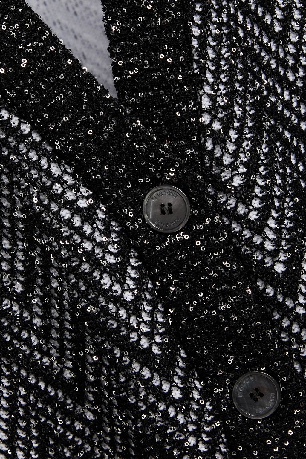 MISSONI Sequined crochet-knit cardigan