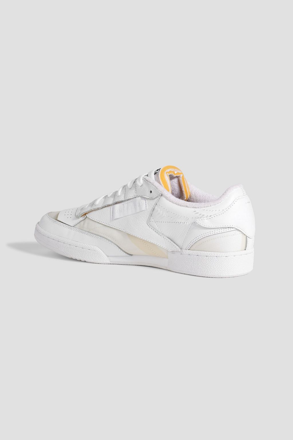 MAISON MARGIELA X REEBOK Club C mesh and leather sneakers