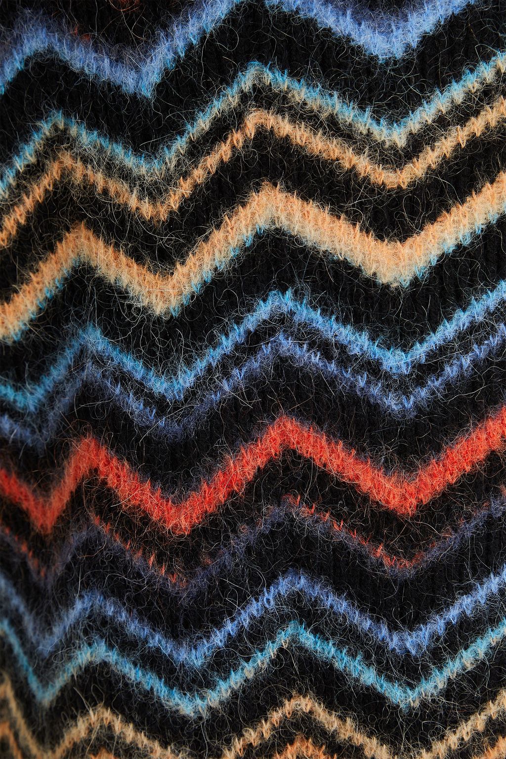 MISSONI Brushed jacquard-knit vest