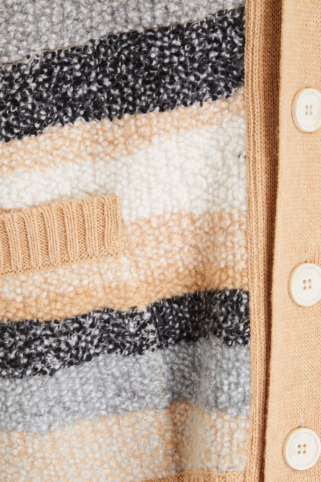 MISSONI كارديغان من الصوف بحبكة بوكليه