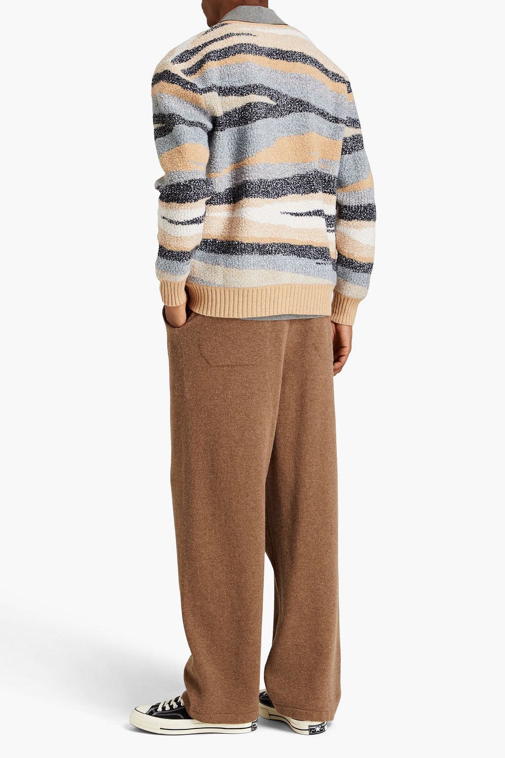 MISSONI كارديغان من الصوف بحبكة بوكليه