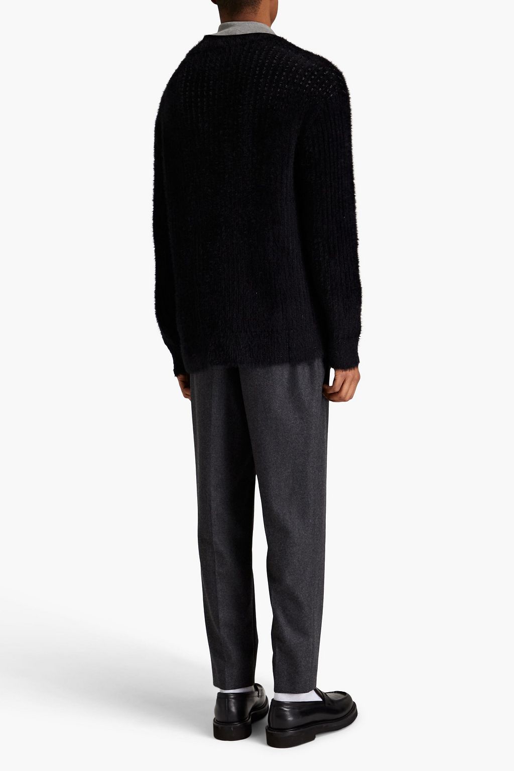 MISSONI كارديغان من نسيج ممشّط بحبكة مضلّعة