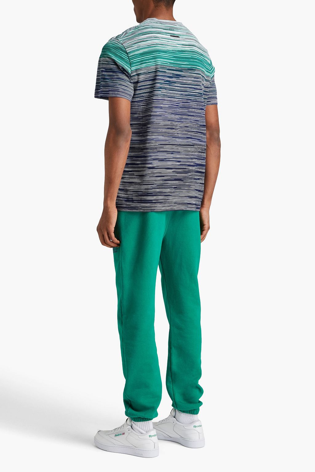 MISSONI Space-dyed cotton-jersey T-shirt