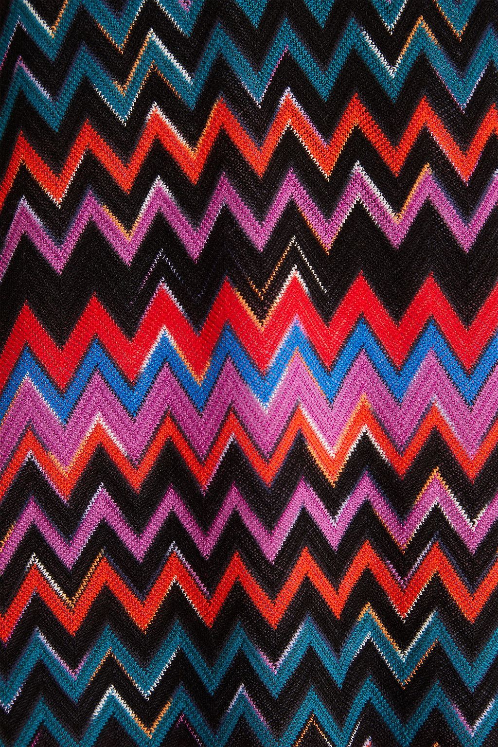 MISSONI Crochet-knit cotton-blend polo shirt