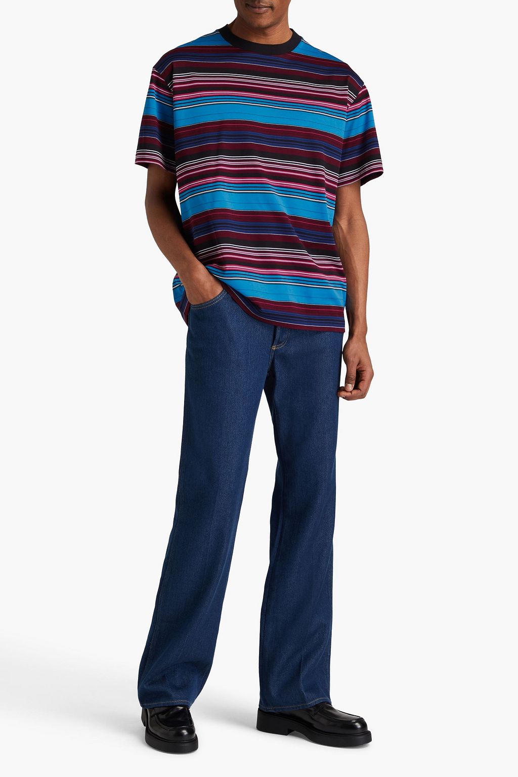 MISSONI Striped cotton-jersey T-shirt