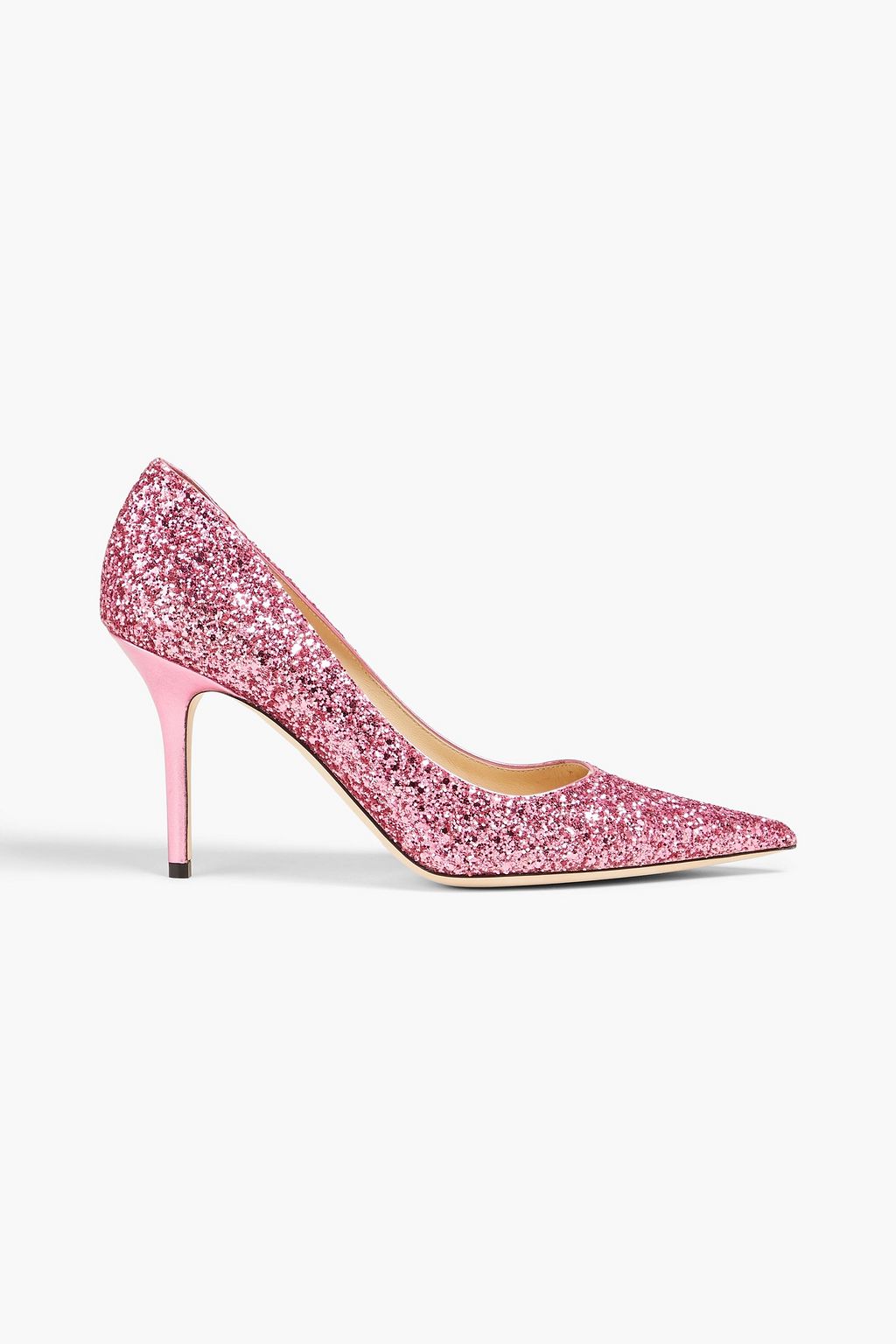 JIMMY CHOO Agnes embellished leather pumps THE OUTNET