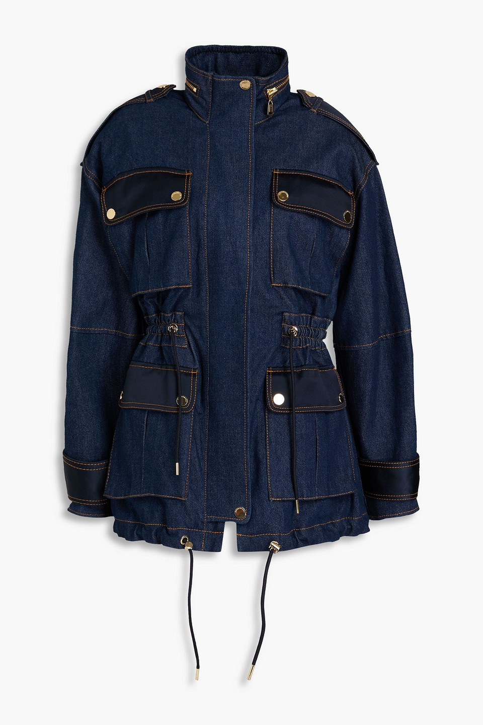 Zimmermann Denim Jacket In Mid Denim