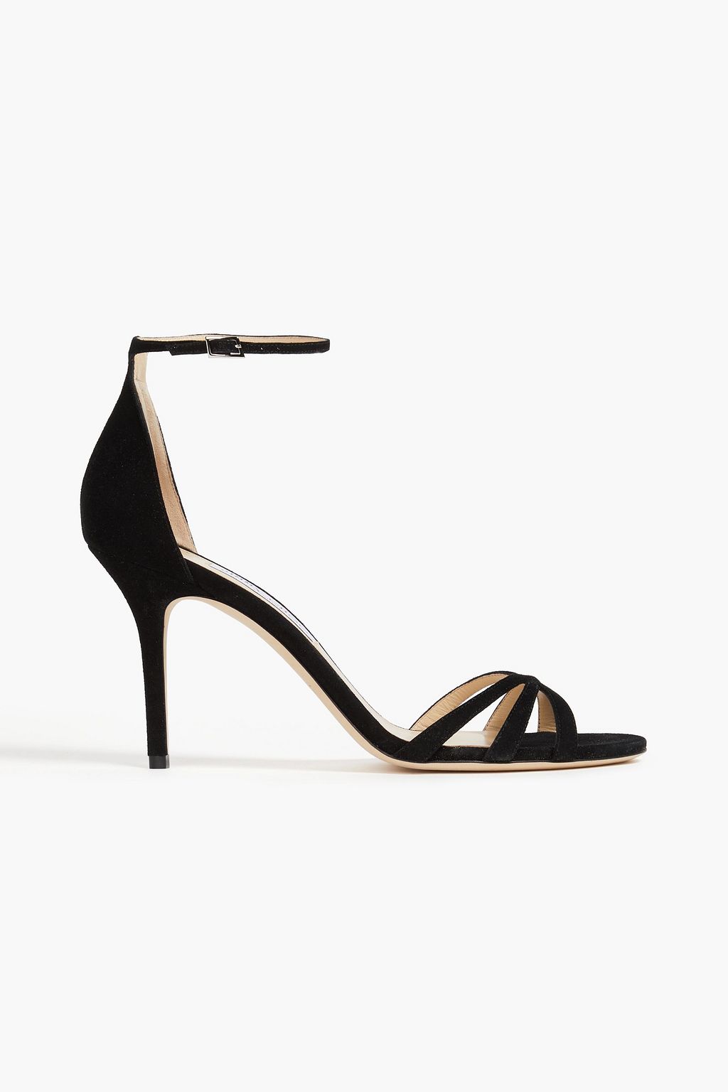JIMMY CHOO Dinda 85 suede sandals THE OUTNET