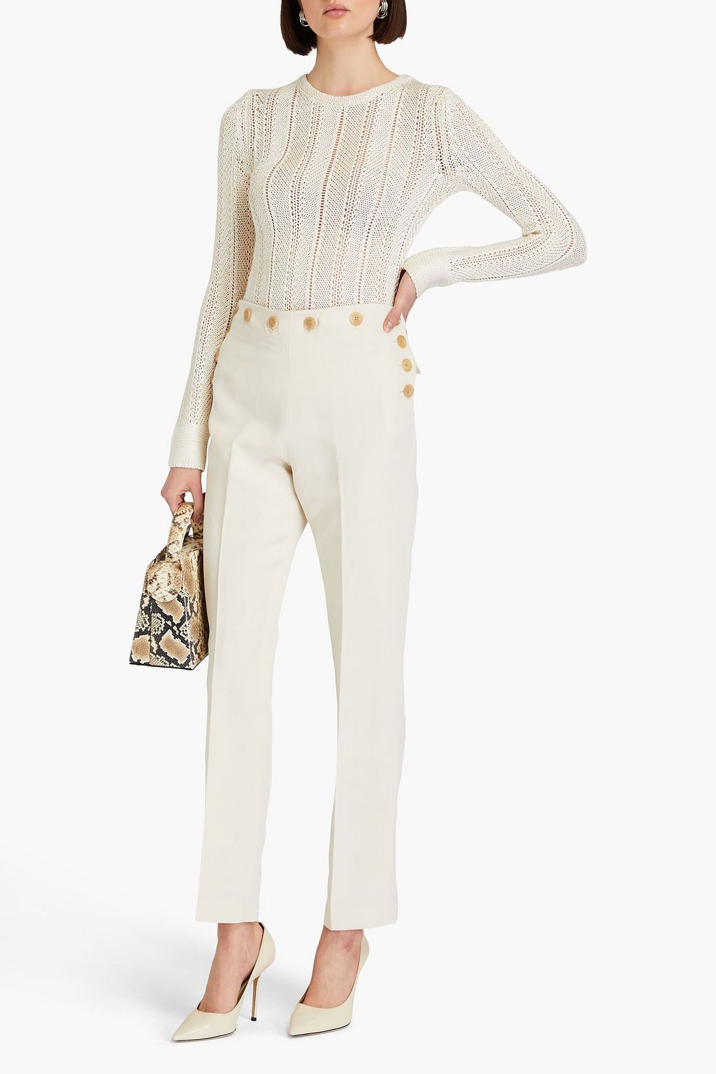 KHAITE Shantung tapered pants