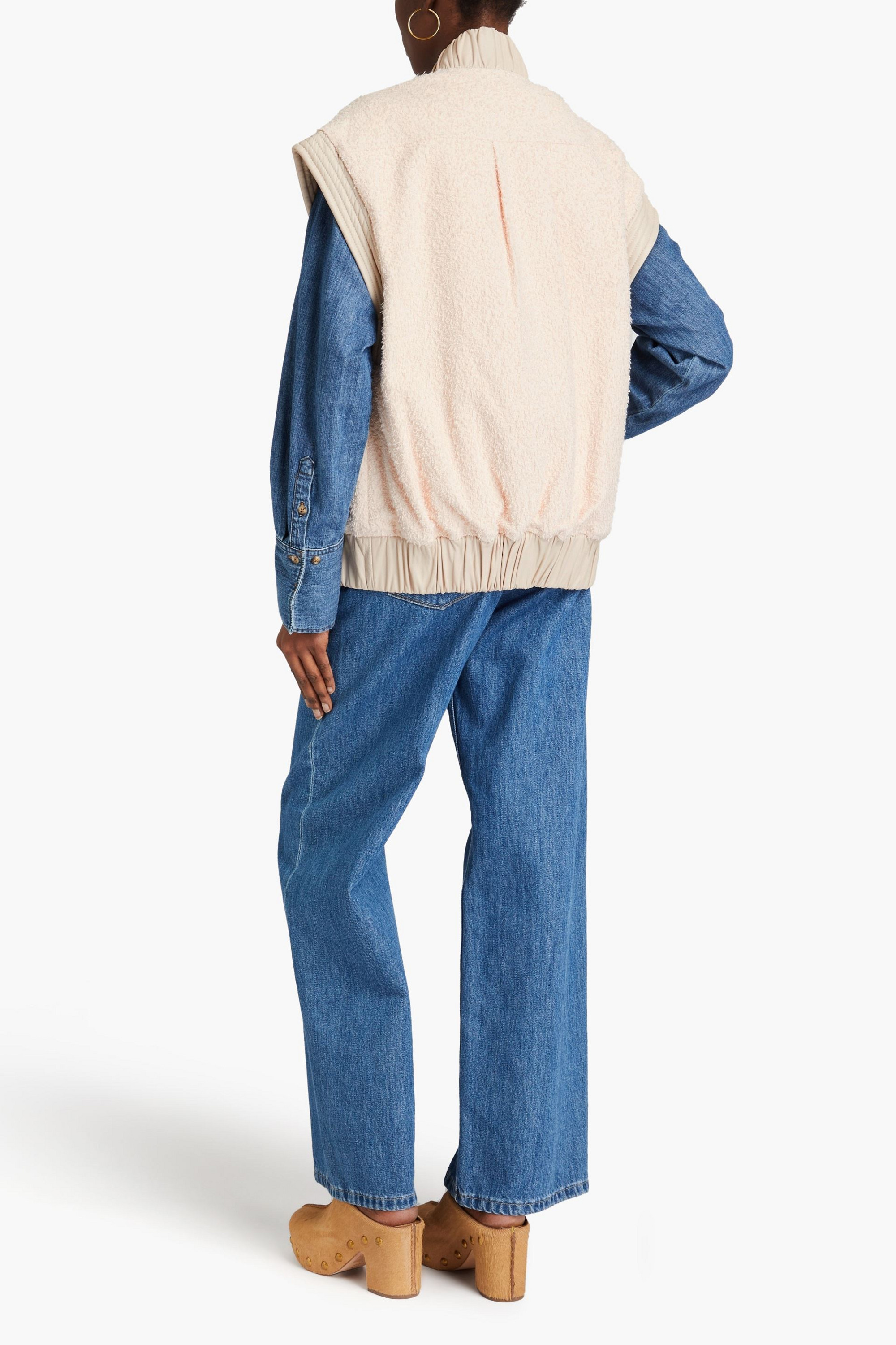 Zimmermann Cotton-blend bouclé vest