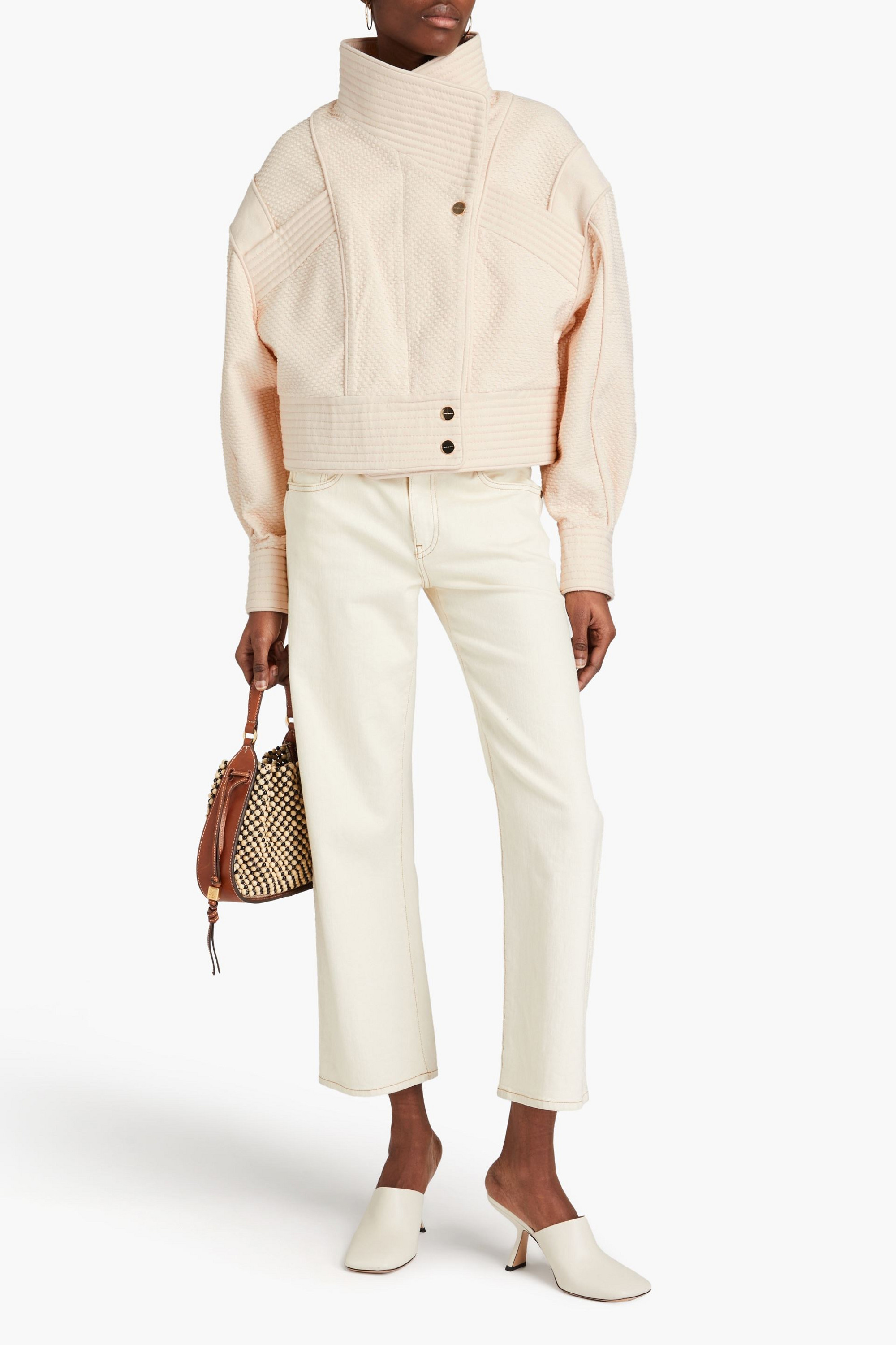 Zimmermann Cotton-blend jacquard jacket
