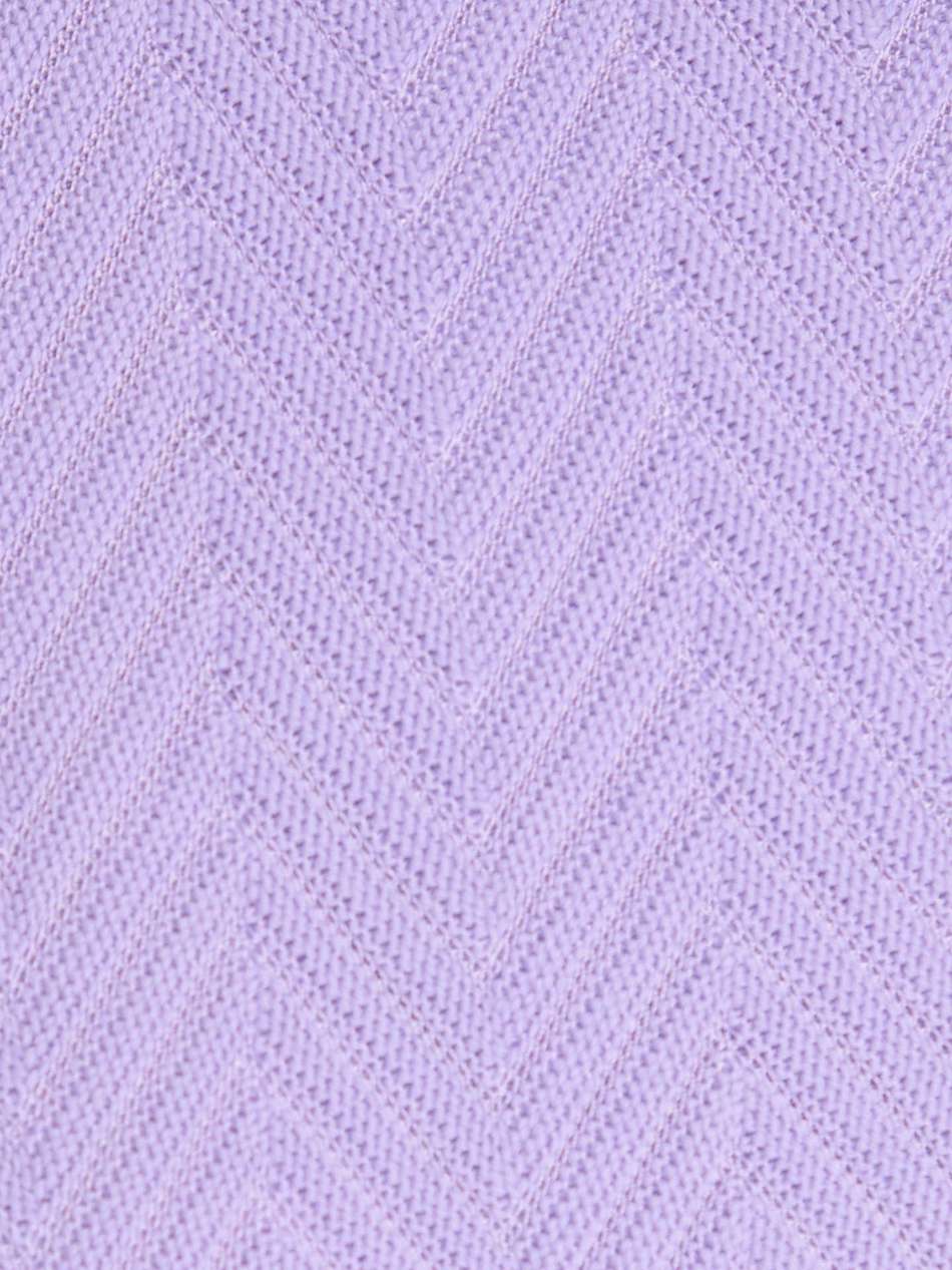 jacquard-knit cotton-blend mini dress