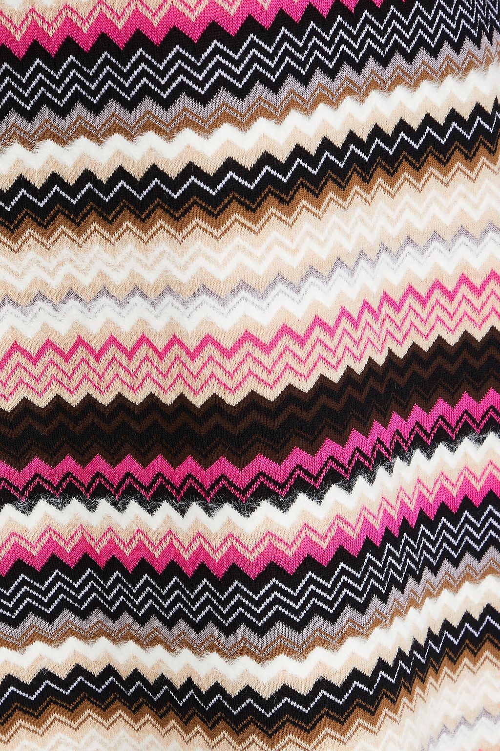 MISSONI Jacquard-knit mini dress