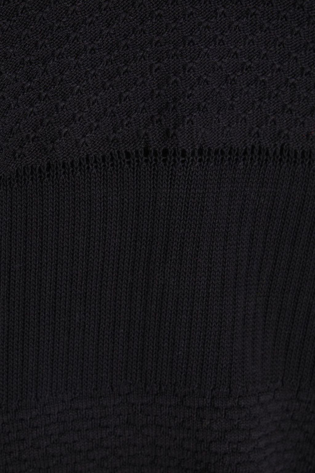 VICTORIA BECKHAM Crochet-knit cotton-blend sweater