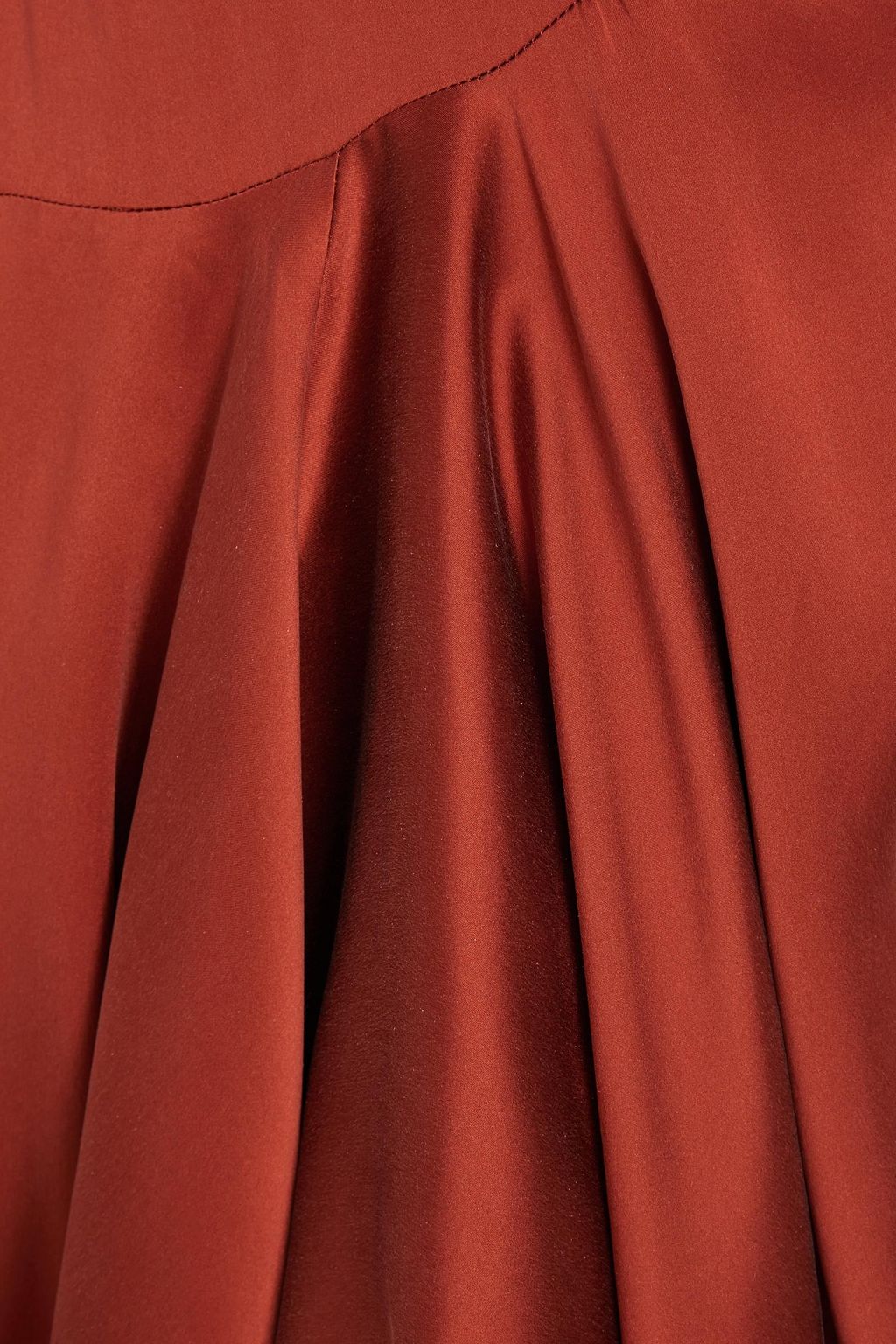 ZIMMERMANN Silk-satin mini wrap dress