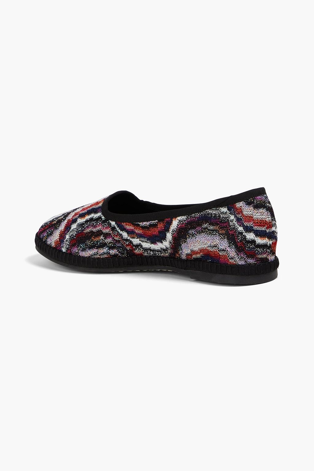 MISSONI سليبرز من نسيج بحبكة كروشيه بلون معدني