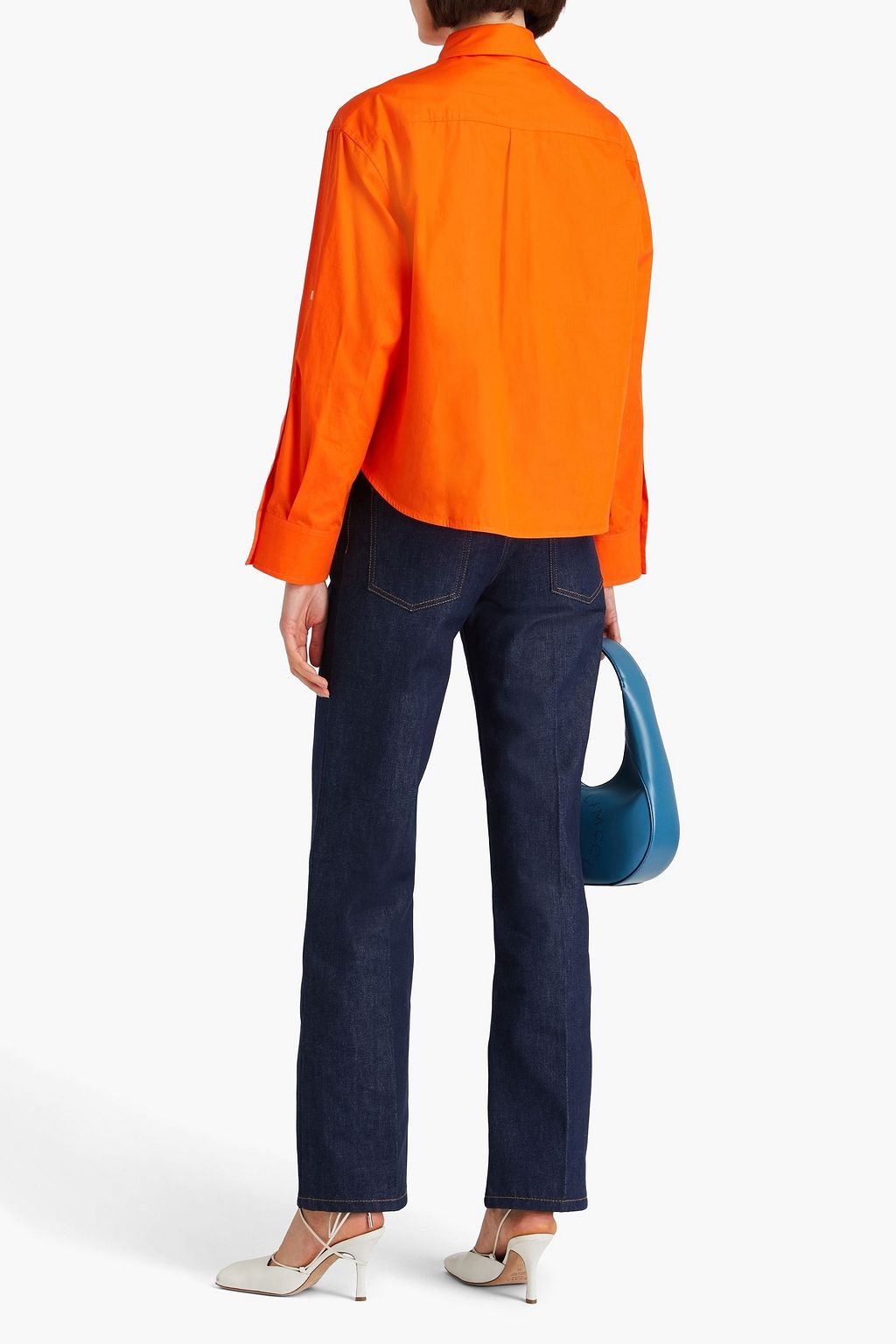 VICTORIA BECKHAM Cotton-poplin shirt