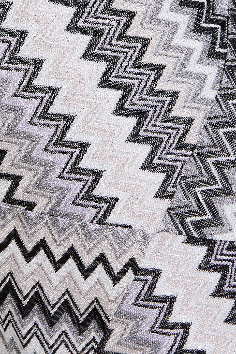 Missoni Gestricktes Midikleid Mit Metallic-effekt In Steingrau