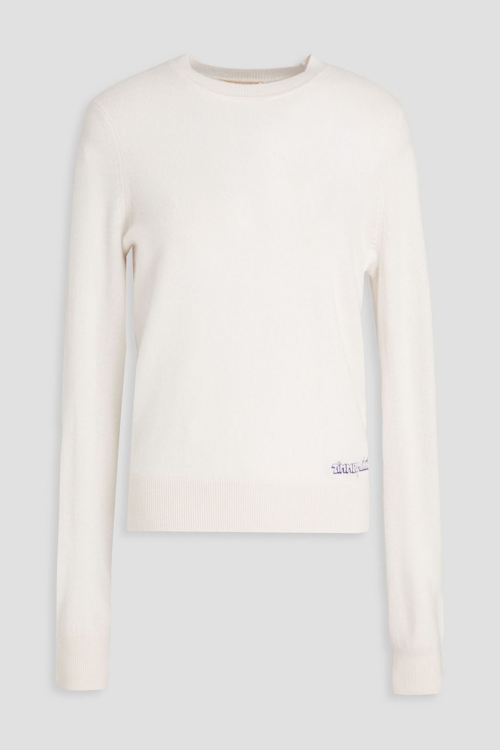 Embroidered cashmere sweater online