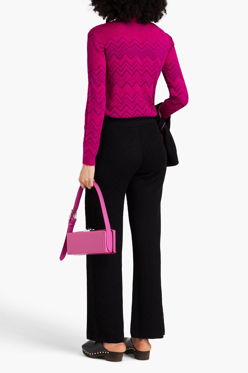 MISSONI Wool-blend flared pants