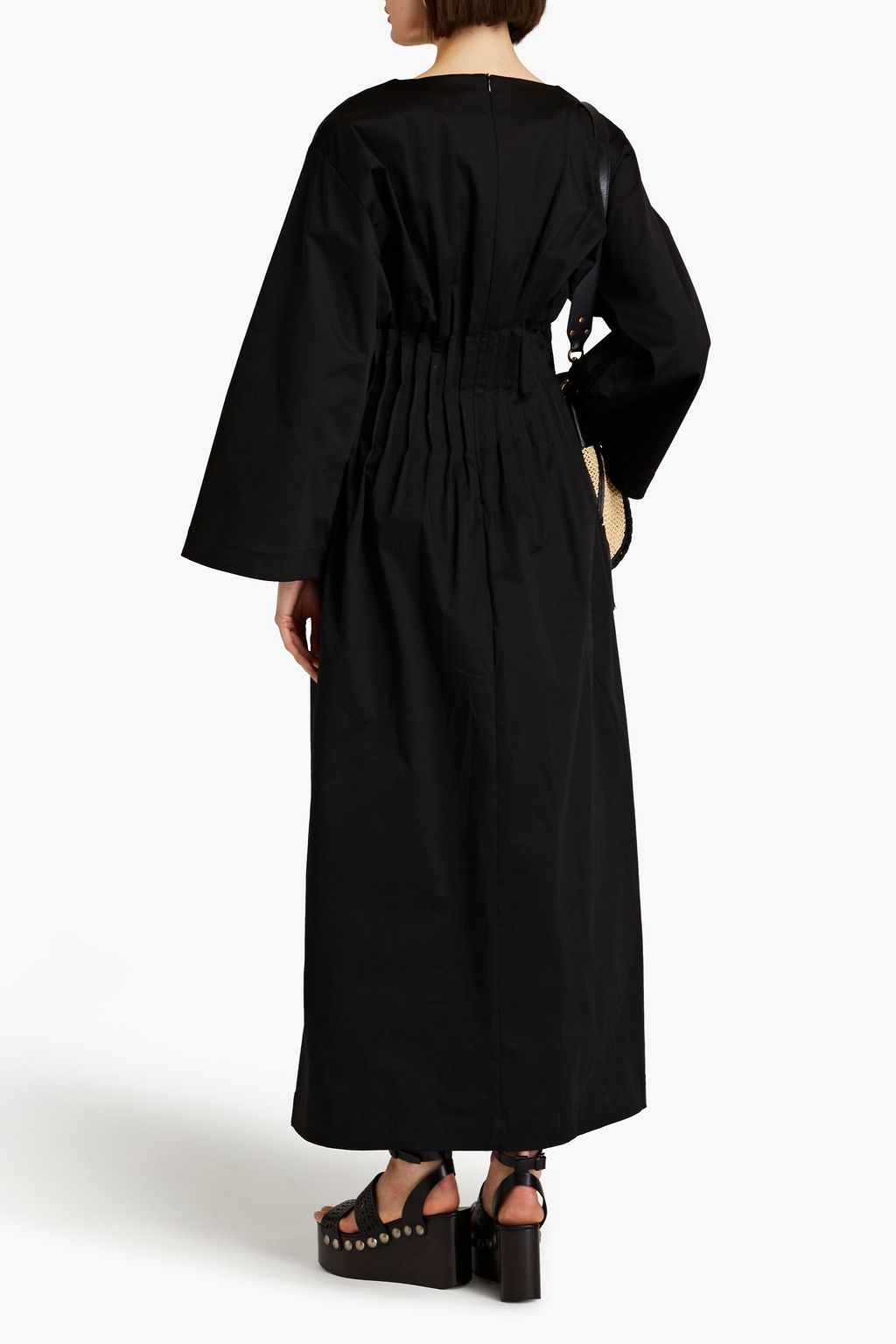 BONDI BORN Calvi Maxikleid aus Popeline aus einer Baumwollmischung