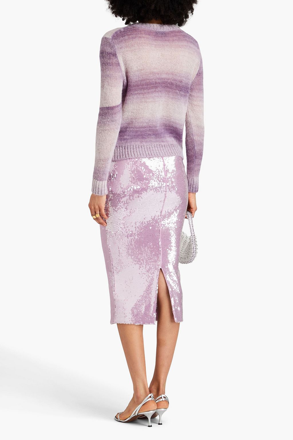 MISSONI كارديغان من نسيج محبوك متدرّج الألوان