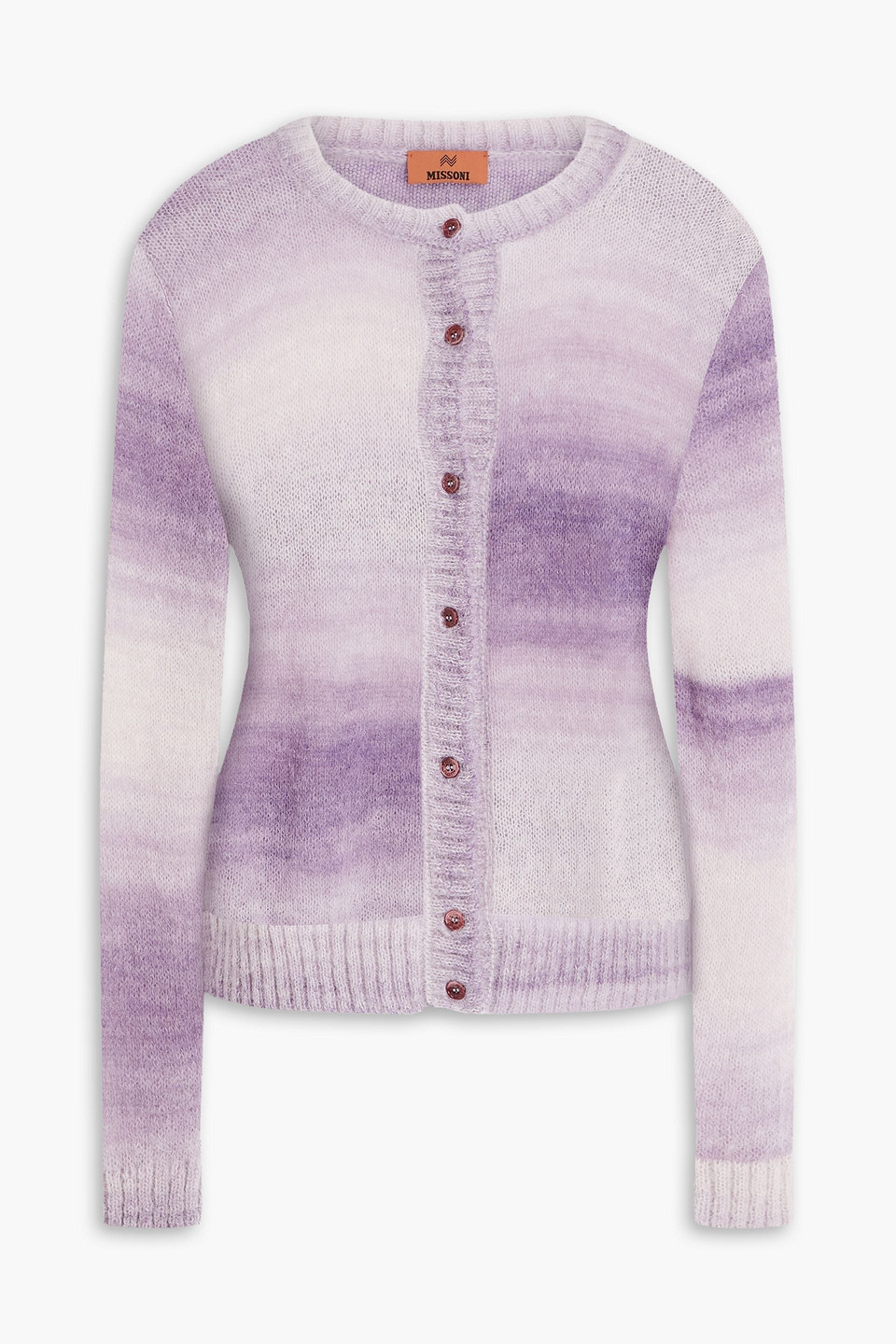 Missoni Strickcardigan In Lavendelfarben