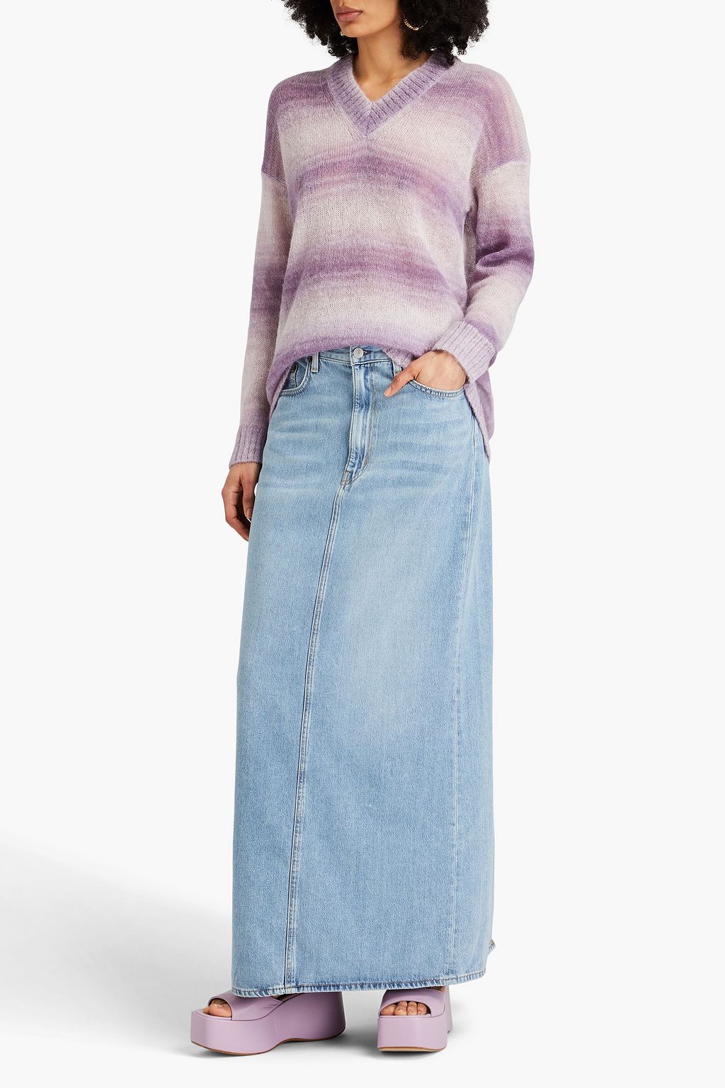 MISSONI 스트라이프 니트 스웨터