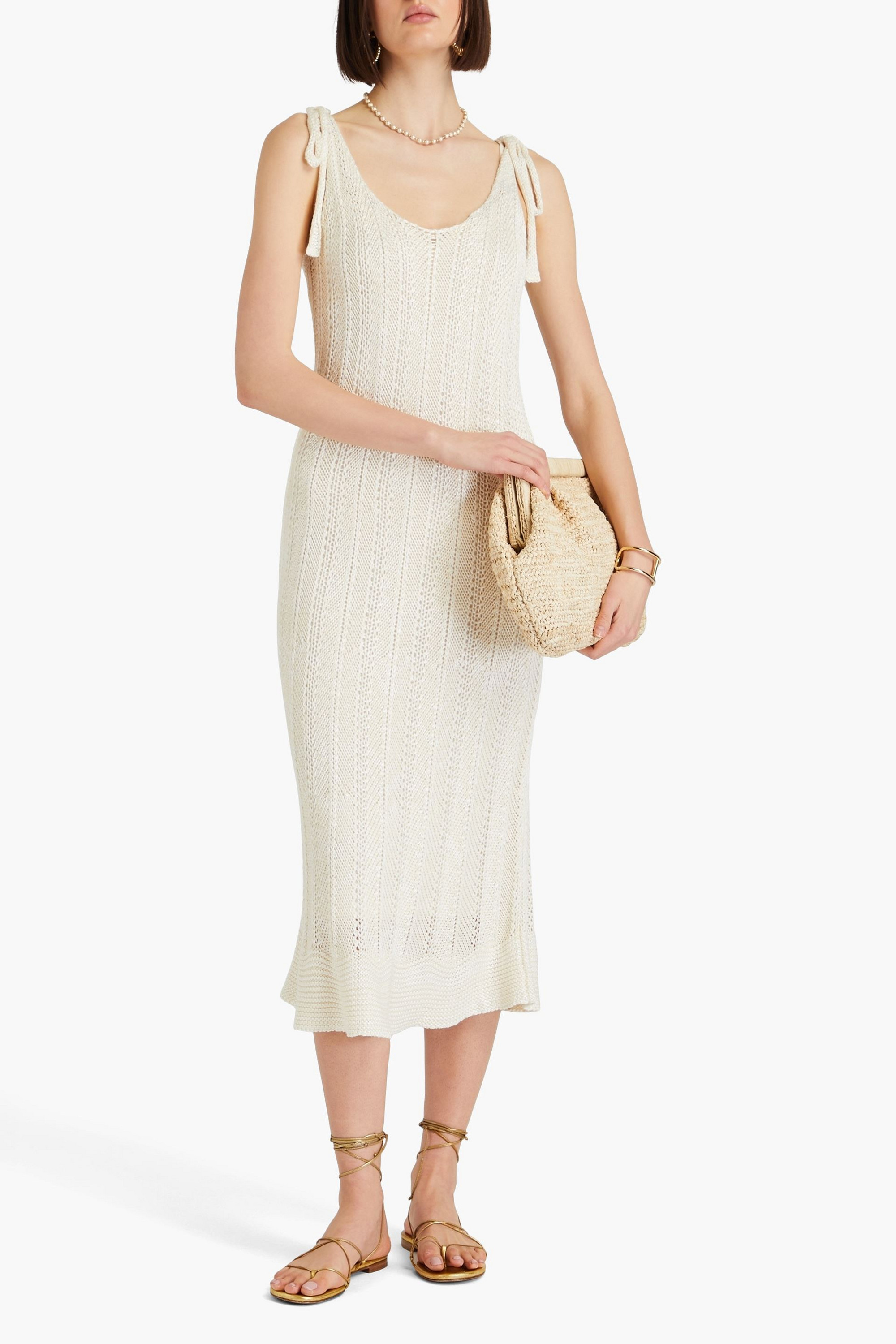 Zimmermann Crochet-knit midi dress