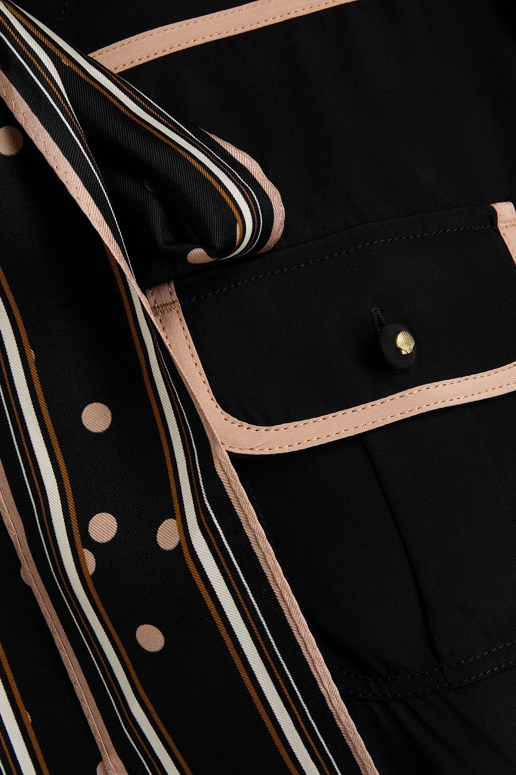 ZIMMERMANN Pussy-bow printed crepe de chine blouse
