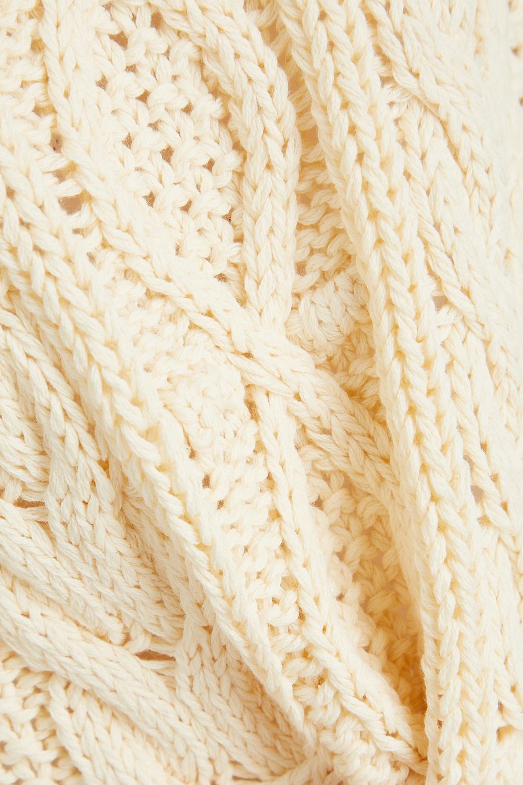 ZIMMERMANN كنزة رياضية من مزيج من القطن بحبكة مجدولة