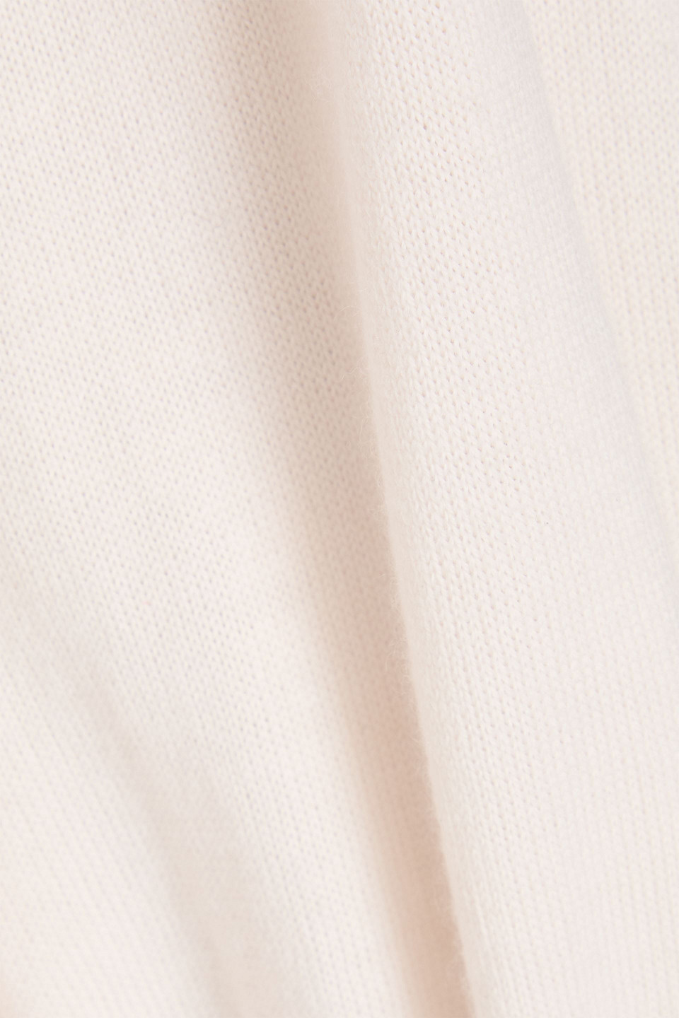 Zimmermann Pussy-bow Merino Wool Turtleneck Sweater In Cream