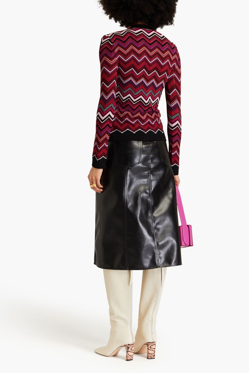 MISSONI Crochet-knit cardigan